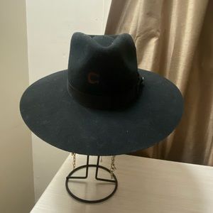 Black felt Charlie1Horse hat